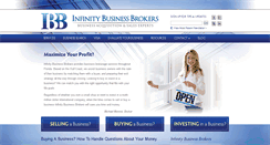 Desktop Screenshot of infinitybusinessbrokers.com